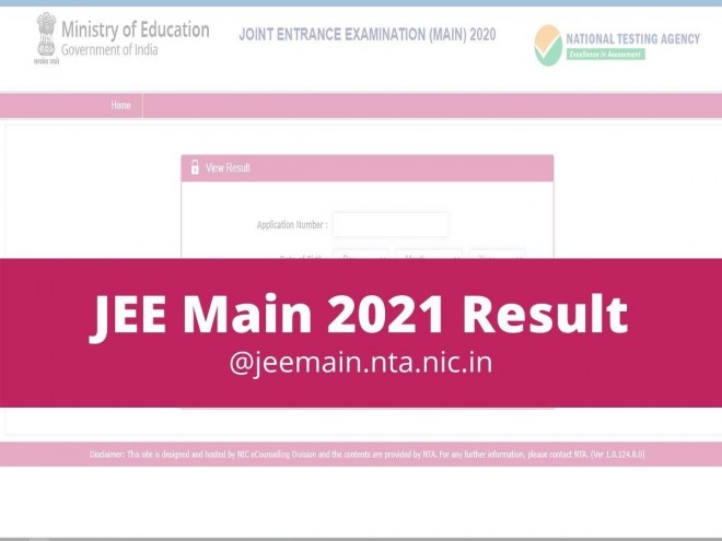 The JEE Main 2021 March session exam results out?
