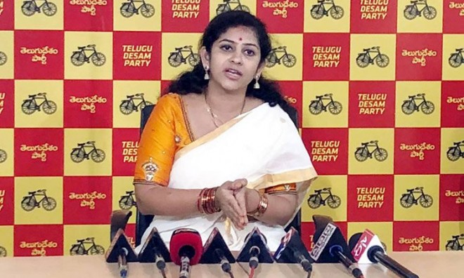 They are harrasing me in the midnight... TDP leader yamini