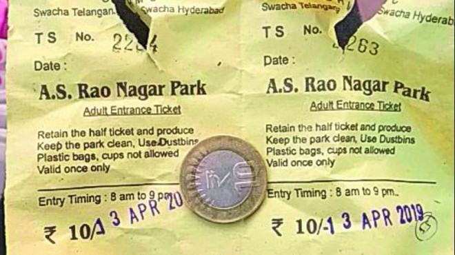 GHMC parks not accepting Rs 10 coins