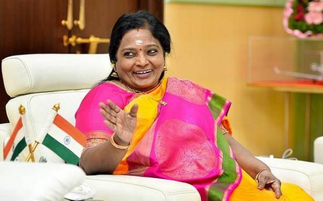 Aim at increasing Indias share in global trade: Governor Tamilisai