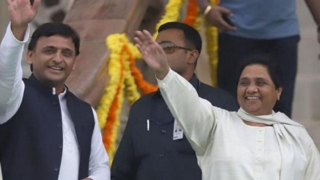 BSP to Contest on 38 and SP on 37 seats in UP