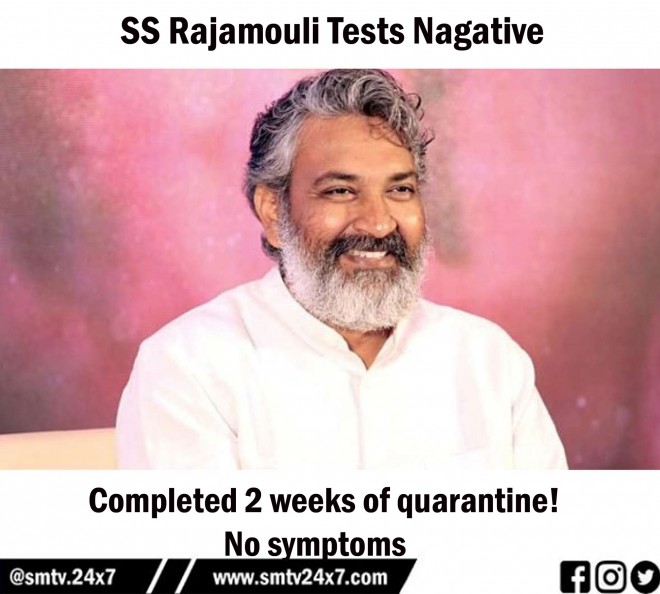 Finally SS Rajamouli Tests Nagative