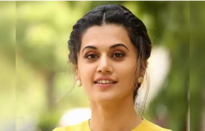 Bollywood actress Taapsee Pannu clears it 