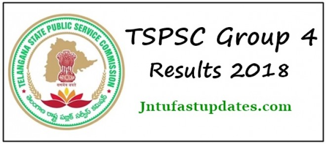 TSPSC Group 4 result declared - Check here