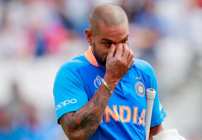 Breaking: Shikhar Dhawan ruled out of WC2019