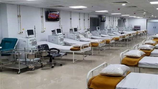  COVID care hospital with 300 beds at Armoor
