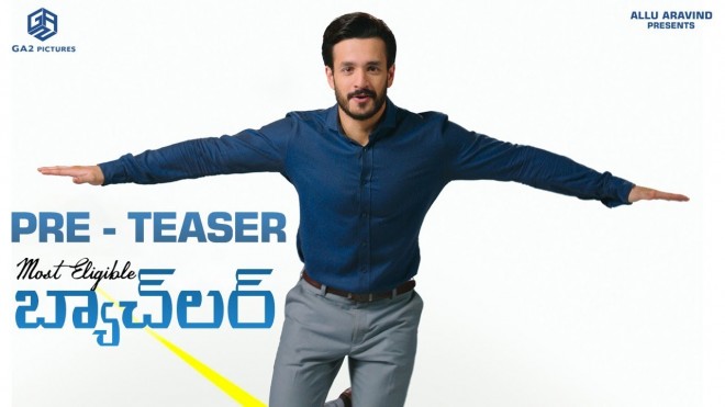 Pre teaser of Akhil s  Most Eligible Bachelor has been released