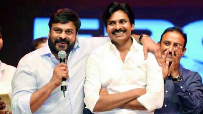 Megastar in favor of younger brother Pawan..
