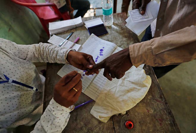 Compared to 2014, polling percentage gone up 