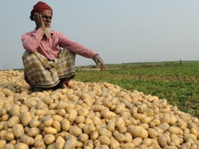 Potato farmers staged protest against PepsiCo