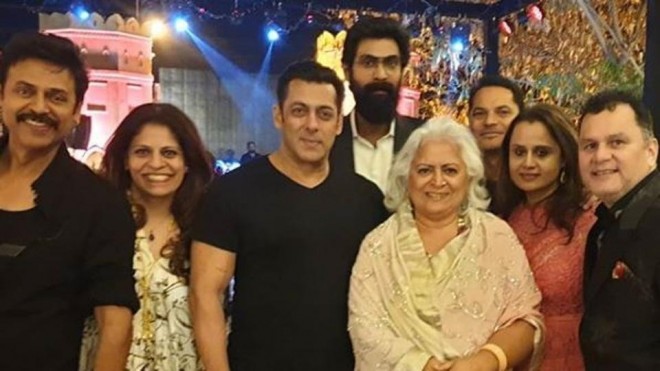 Salman Khan attends Venky's daughter wedding